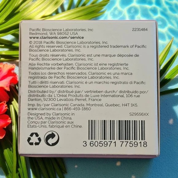 Clarisonic Daily Radiance Facial Cleansing Brush Head (Set of 2) New in Box! - Picture 4 of 7